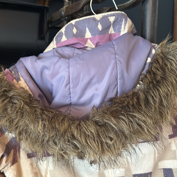 $280 MSRP BURTON XS Women’s Aztec Southwest DryRide Ski Board Jacket Hooded Coat - Picture 6 of 7